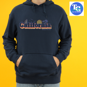 Premium Quality Hoodie California Summer Paradise Printed Male Hoodie