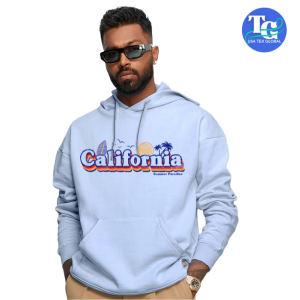 Premium Quality Hoodie California Summer Paradise Printed Male Hoodie