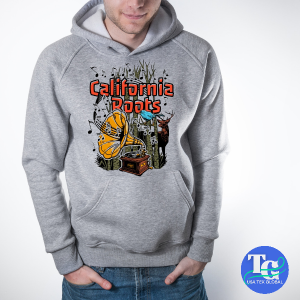 California Roots Printed Male Hoodie (HM2) - Image 2