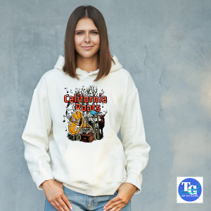 California Roots Printed Female Hoodie (HF2) - Image 2