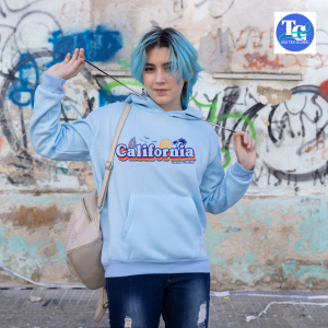 Premium Quality Hoodie California Summer Paradise Printed Female Hoodie
