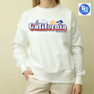 Premium Quality Hoodie California Summer Paradise Printed Female Hoodie