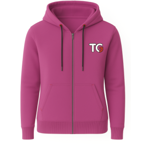 Women's zipper hoodie