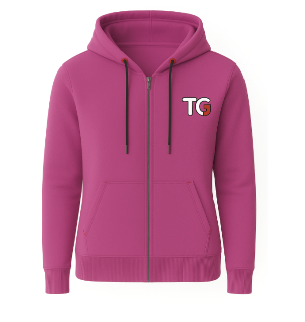 Women's zipper hoodie