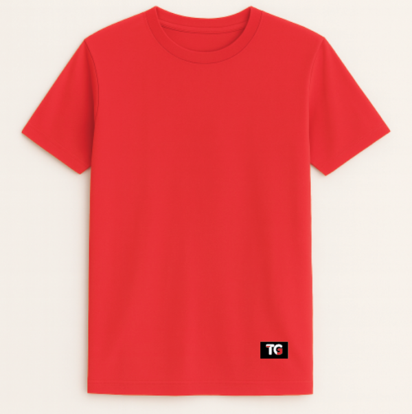 Men's poppy red