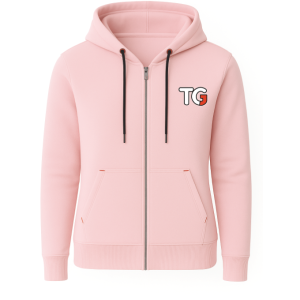 Women's zipper hoodie