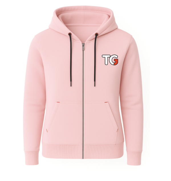 Women's zipper hoodie