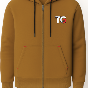 Men's zipper hoodie