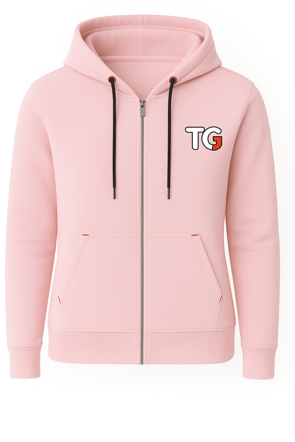 Women's zipper hoodie