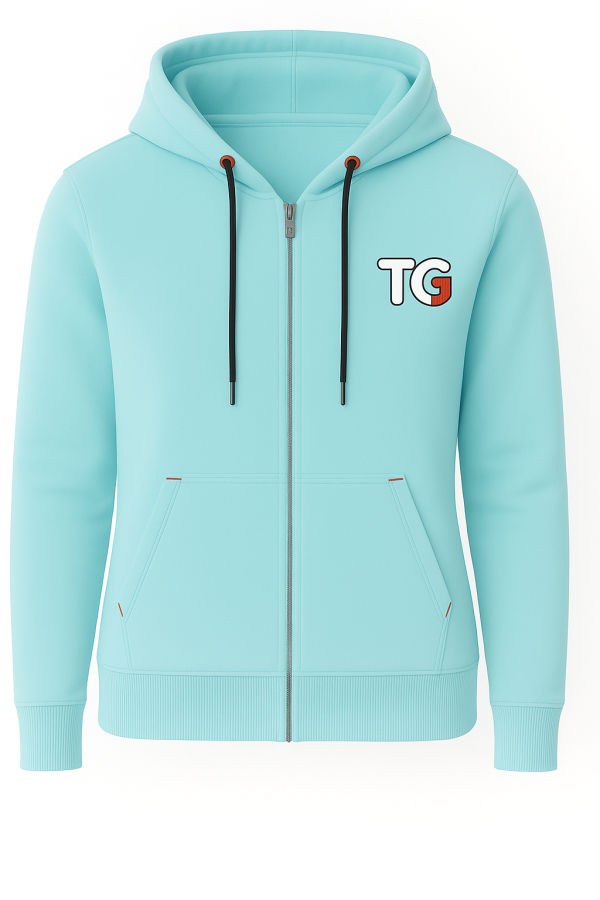 Women's zipper hoodie