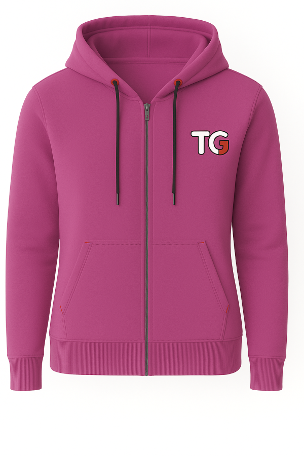 Women's zipper hoodie